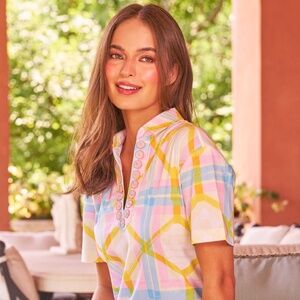 Sheridan French Rhodes Dress Size Small Picnic